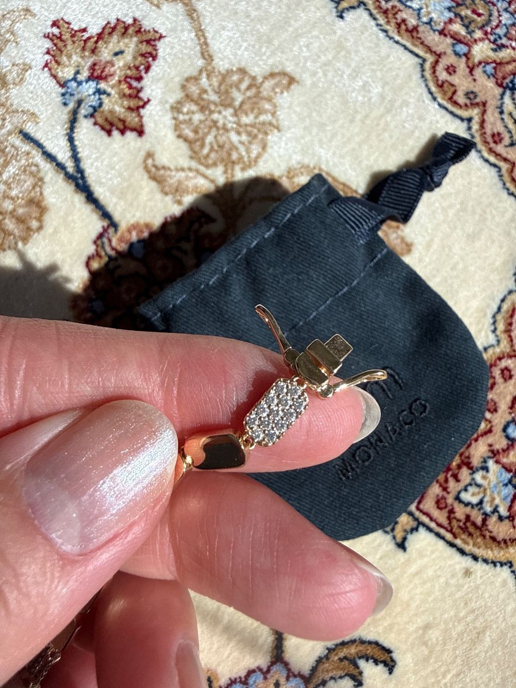 Armbänder & -reifen: APM Monaco Pavé Gold Armband – Neu (gemäss Beschreibung) aus Bottmingen von Itsclaire 2