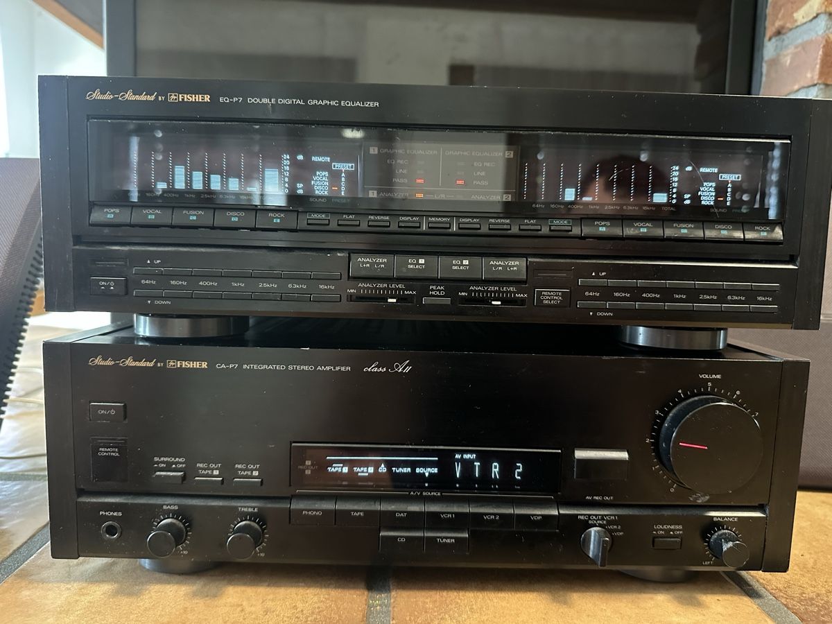 Amplificatori: Fisher CA-P7 + EQ-P7 – Usato da Kägiswil venduto da mar_2ty5