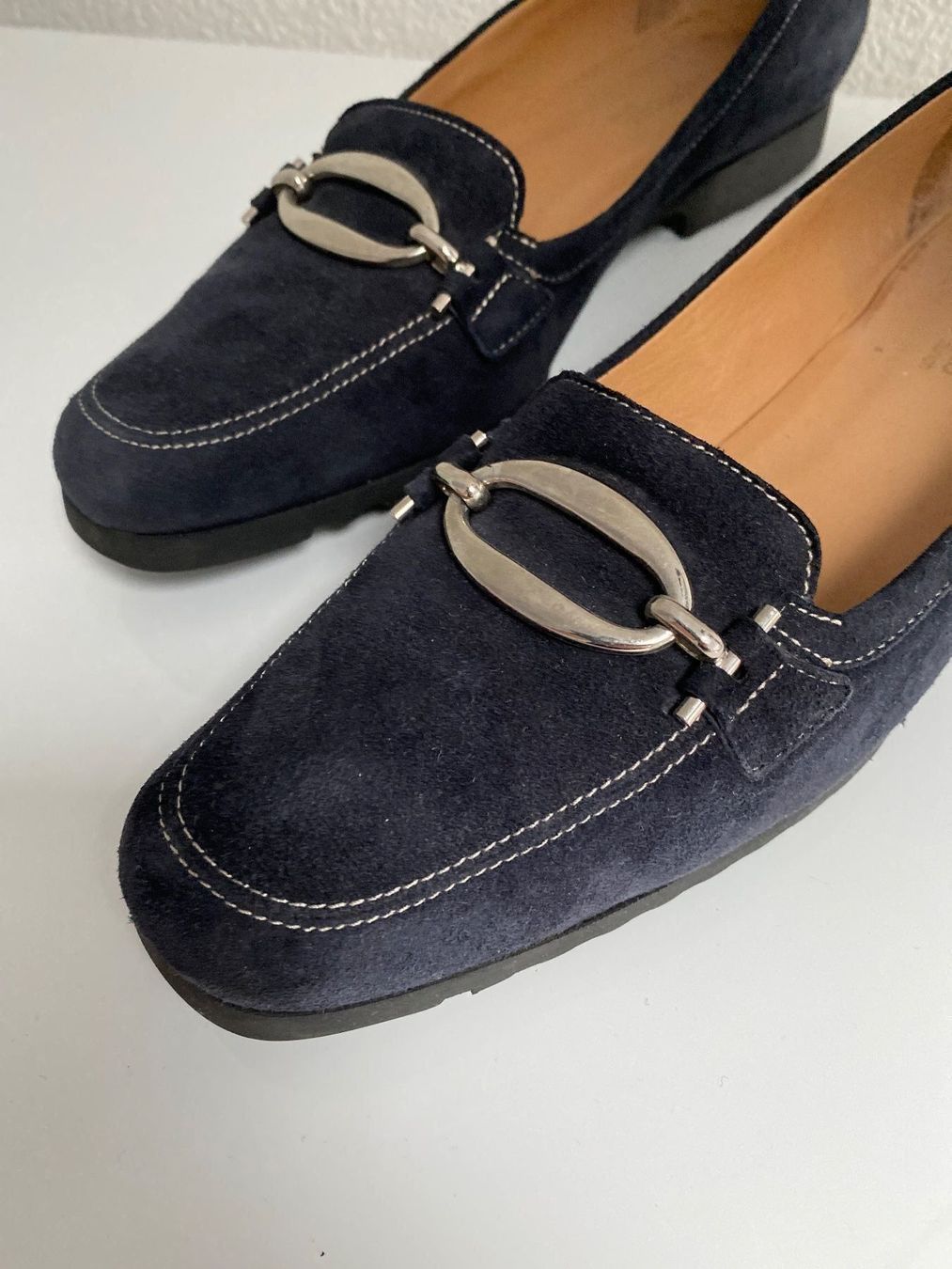 Scarpe da donna: Wildlederschuhe blau Gr. 40, Gummisohle – Usato da Zürich venduto da DidierTG 8