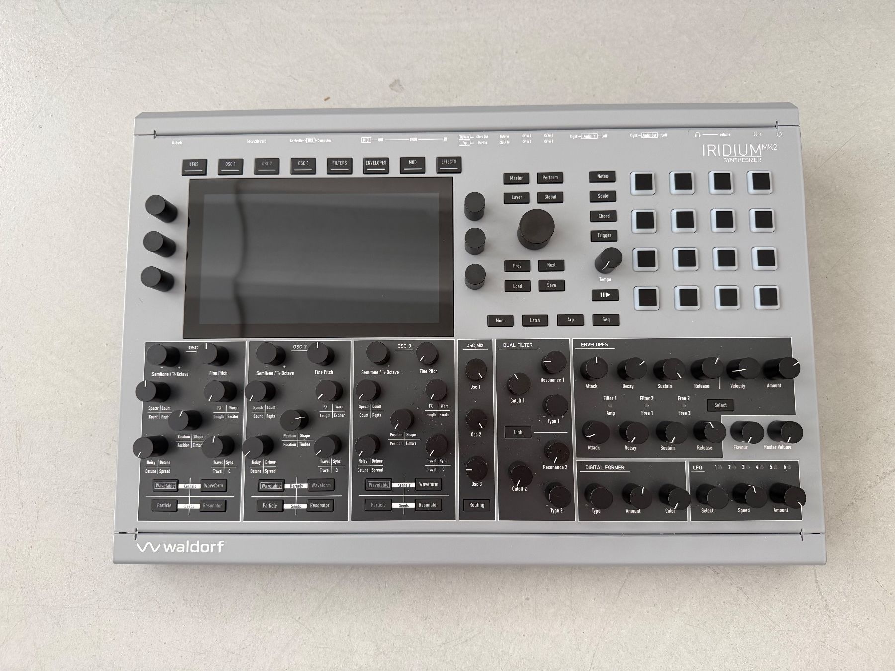 Waldorf Strumenti musicali: Waldorf Iridium Desktop MK2 Synthesizer – Usato da Neuhausen am Rheinfall venduto da stefxyz