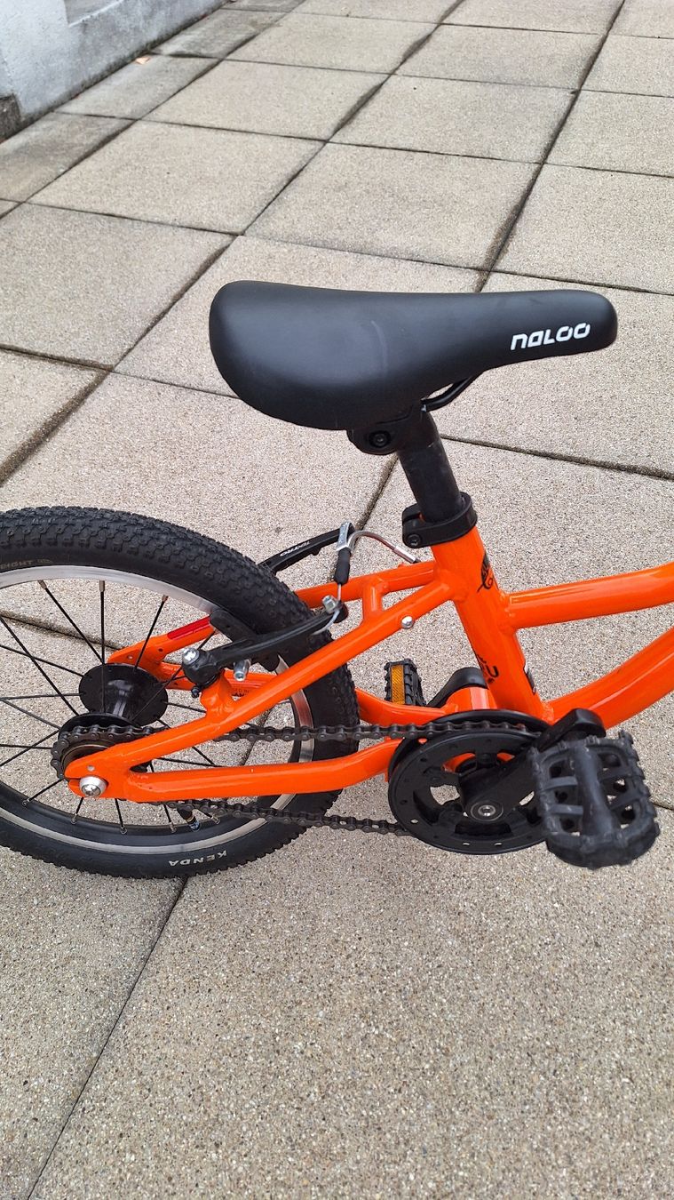 Naloo Biciclette: Naloo 16 Zoll, orange – Usato da Zug venduto da peru01 4