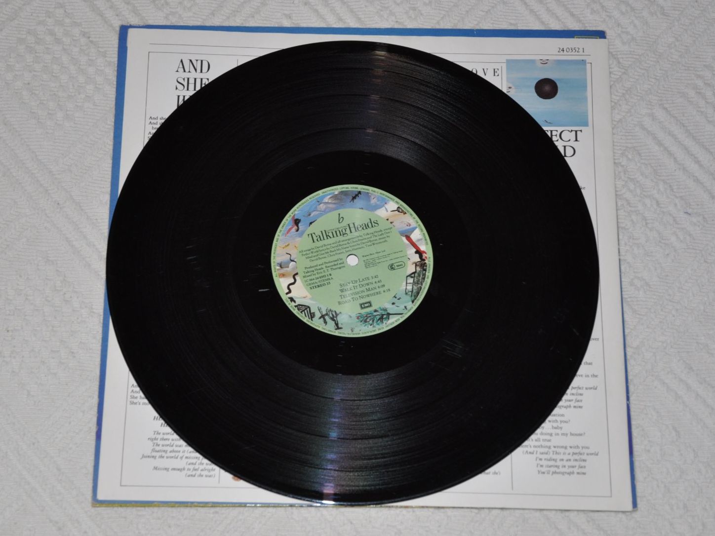 Dischi in vinile: LP Talking Heads - Little Creatures – Usato da Boll venduto da Theodora15 5