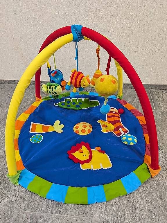 Tappeto da gioco: SOLINI Spielbogen Zootiere mit Erlebnisdecke – Usato da Oberarth venduto da mar_v5zm