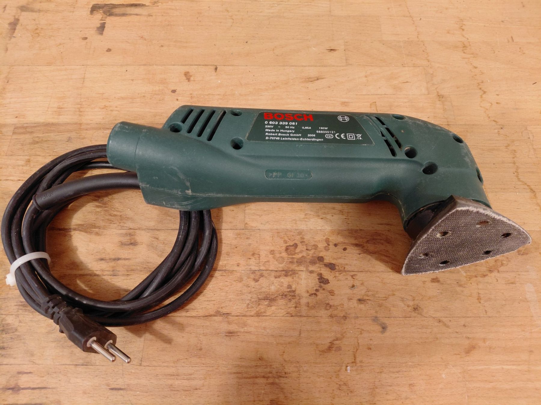 Bosch Schleifen & Polieren: Bosch Deltaschleifer PDA 180 – Gebraucht aus Münchwilen TG von Spurtch 1