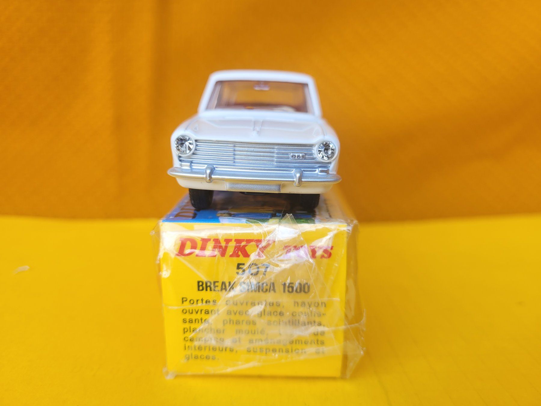 Simca Modellini d'auto: Simca 1500 break Dinky Atlas 1:43 – Nuovo e nell'imballaggio originale da Domdidier venduto da Bimbo57 1