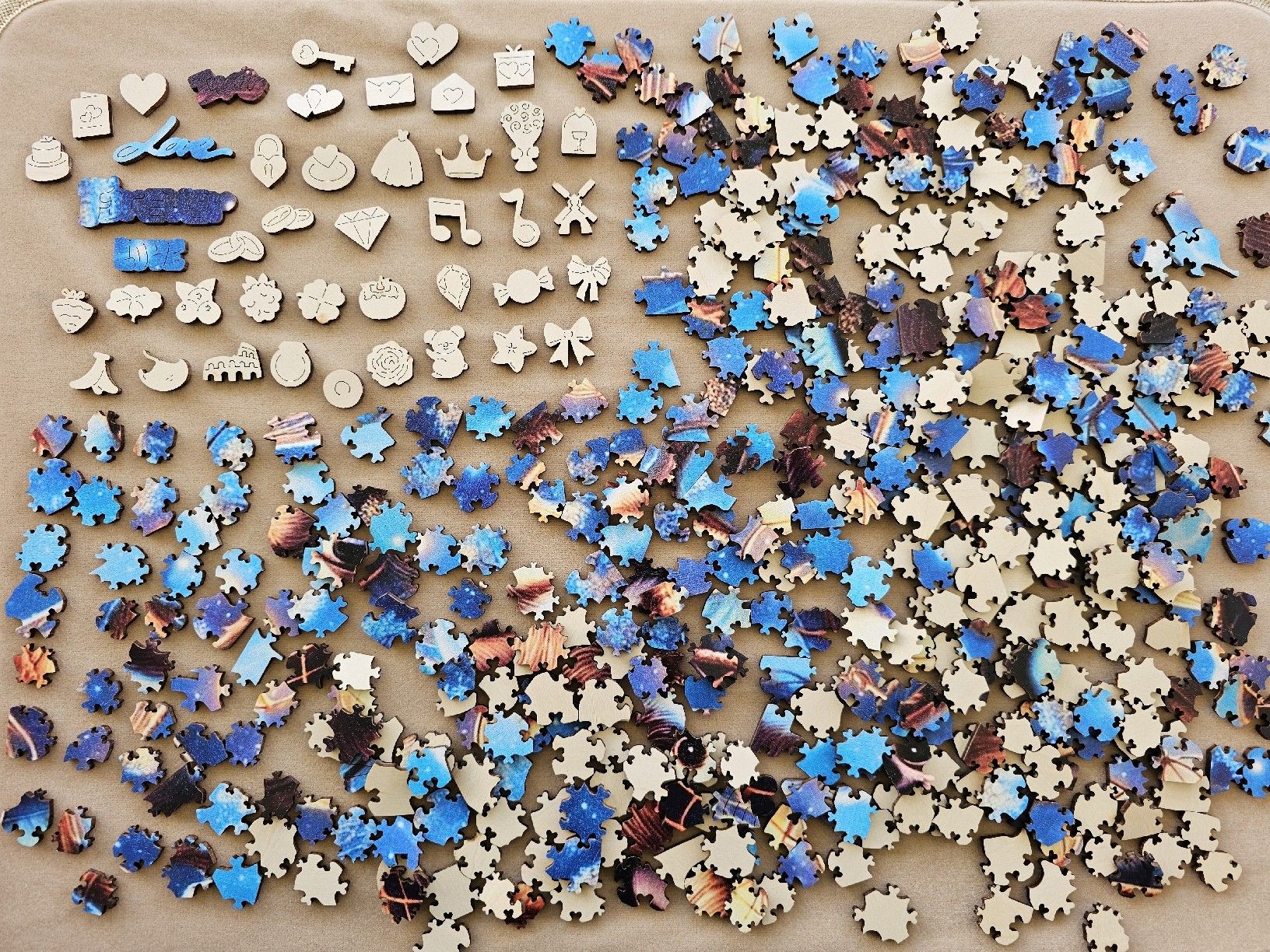 Puzzle: Süsses Holzpuzzle "Faultiere" Gr. A2 mit 502 Teilen – Nuovo (secondo la descrizione) da Bütschwil venduto da Taranabo 1