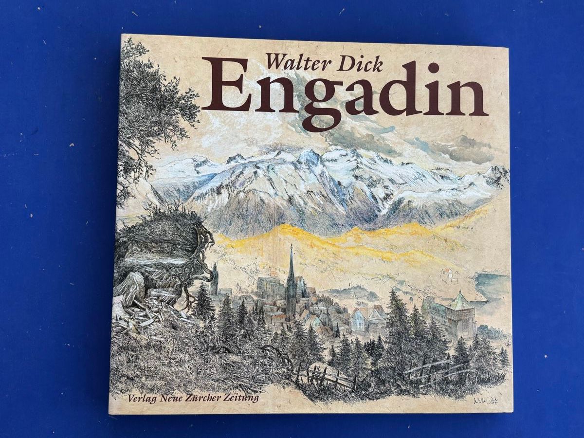 Bücher: Walter Dick: Engadin. Zeichnungen. – Gebraucht aus Adliswil von buch_und_kunst
