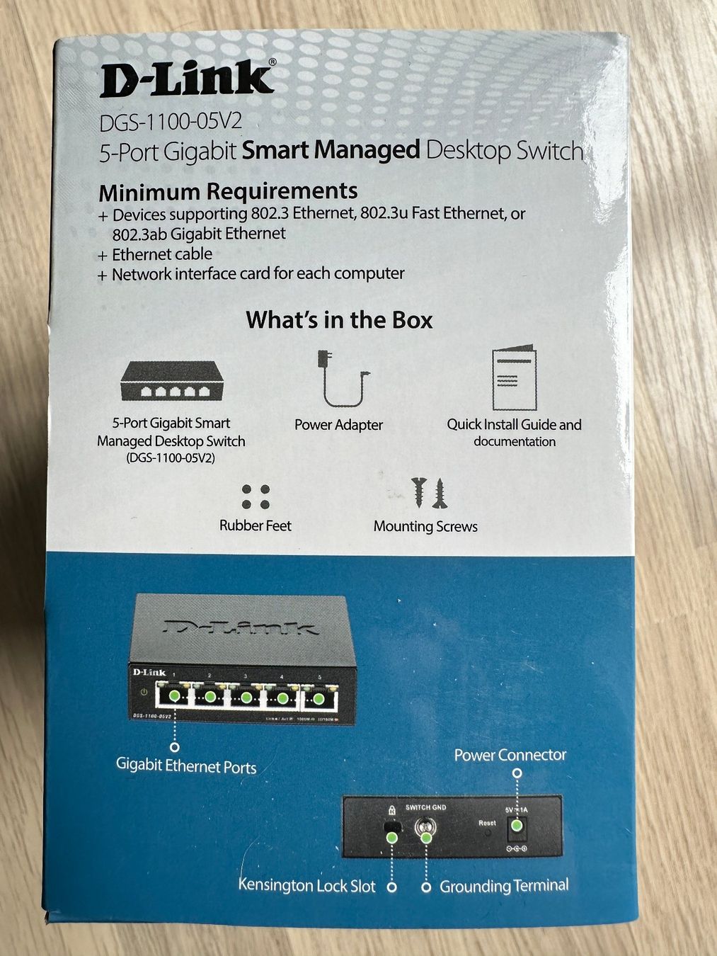 Dlink Hubs & Switches: D-Link Switch DGS-1100-05V2 5 Port Netzwerk Switch – Gebraucht aus Wolfhausen von  3