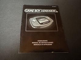 ANLEITUNG FÜR NINTENDO GAME BOY ADVANCE KONSOLE