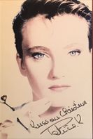 Patricia Kaas Autogramm signiert Foto 10x15cm
