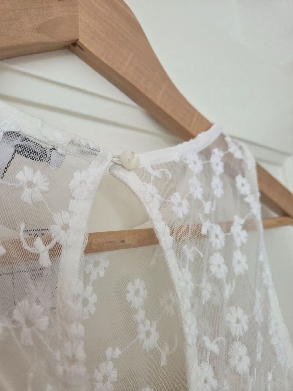 Tally Weijl Vestiti: White dress mesh flowers – Usato da Zürich venduto da giu_tp6p 3