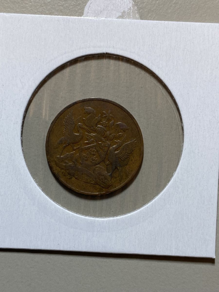 Alle Münzen: Trinité et Tobago - 5 cents - 1966 – Gebraucht aus Payerne von Mike1682 1