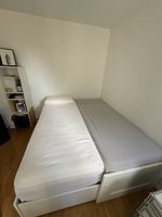 Extendable Single / Double Bed with 2 Drawers (80x200cm)