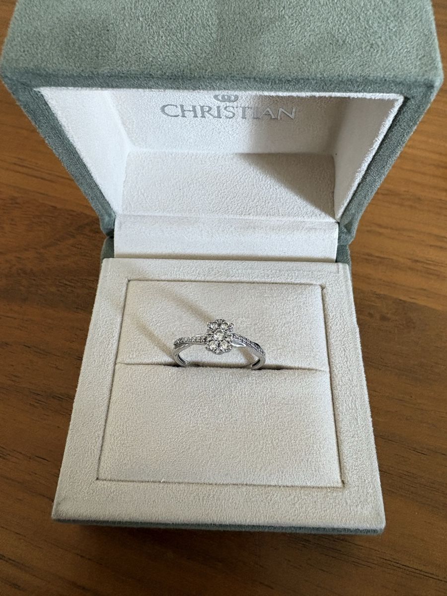 Bagues: Bague or blanc et diamant  – D'occasion à Hauterive NE par thi_6yly 1