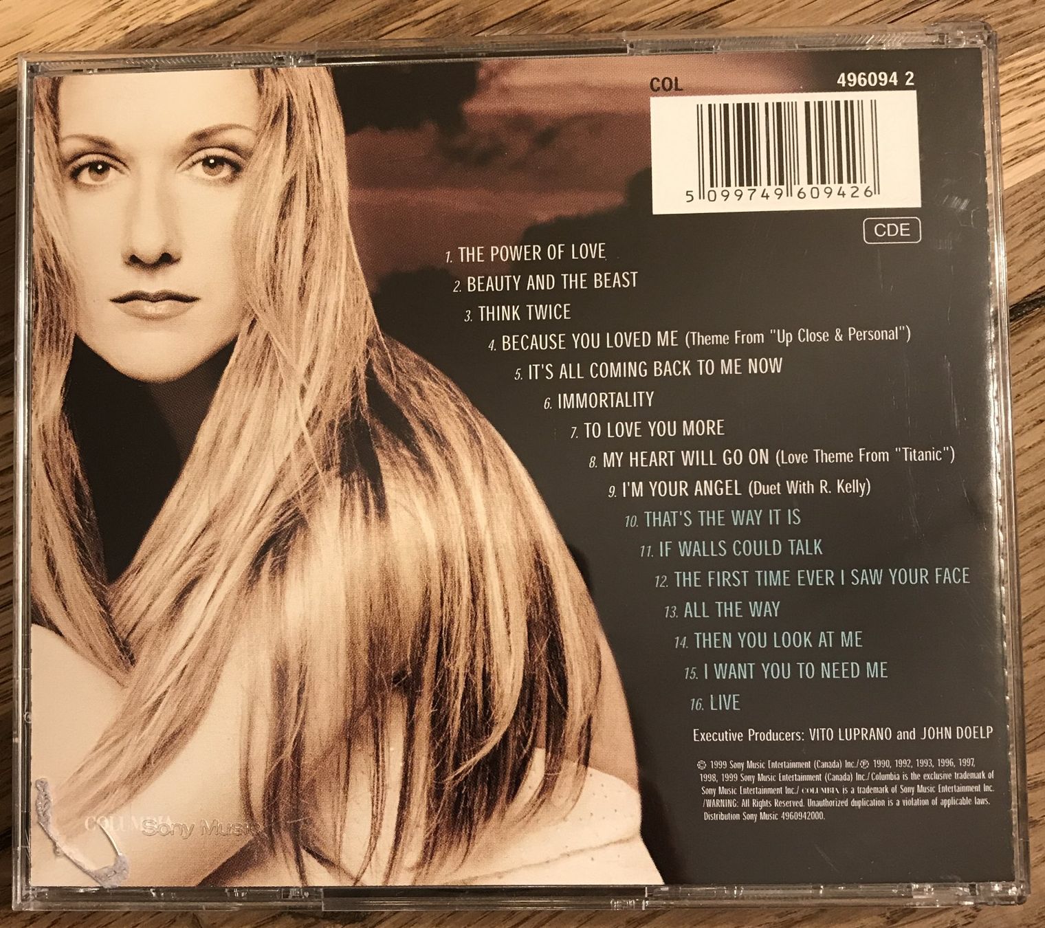 CDs: CD- Celine Dion - All The Way – Gebraucht aus Guntershausen von Gloominati 1