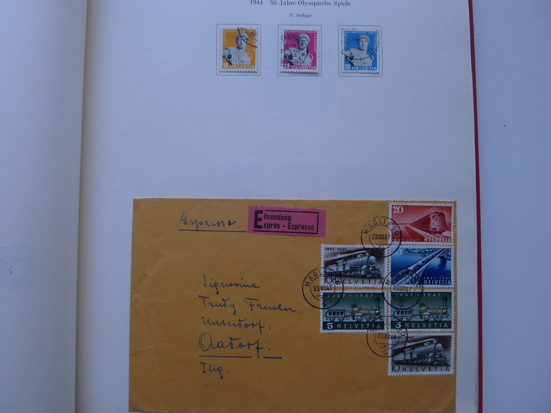 Tutti i francobolli: Tolle Sammlung Schweiz mit 112 Bilder – Usato da Dagmersellen venduto da q1w2e3r4 3