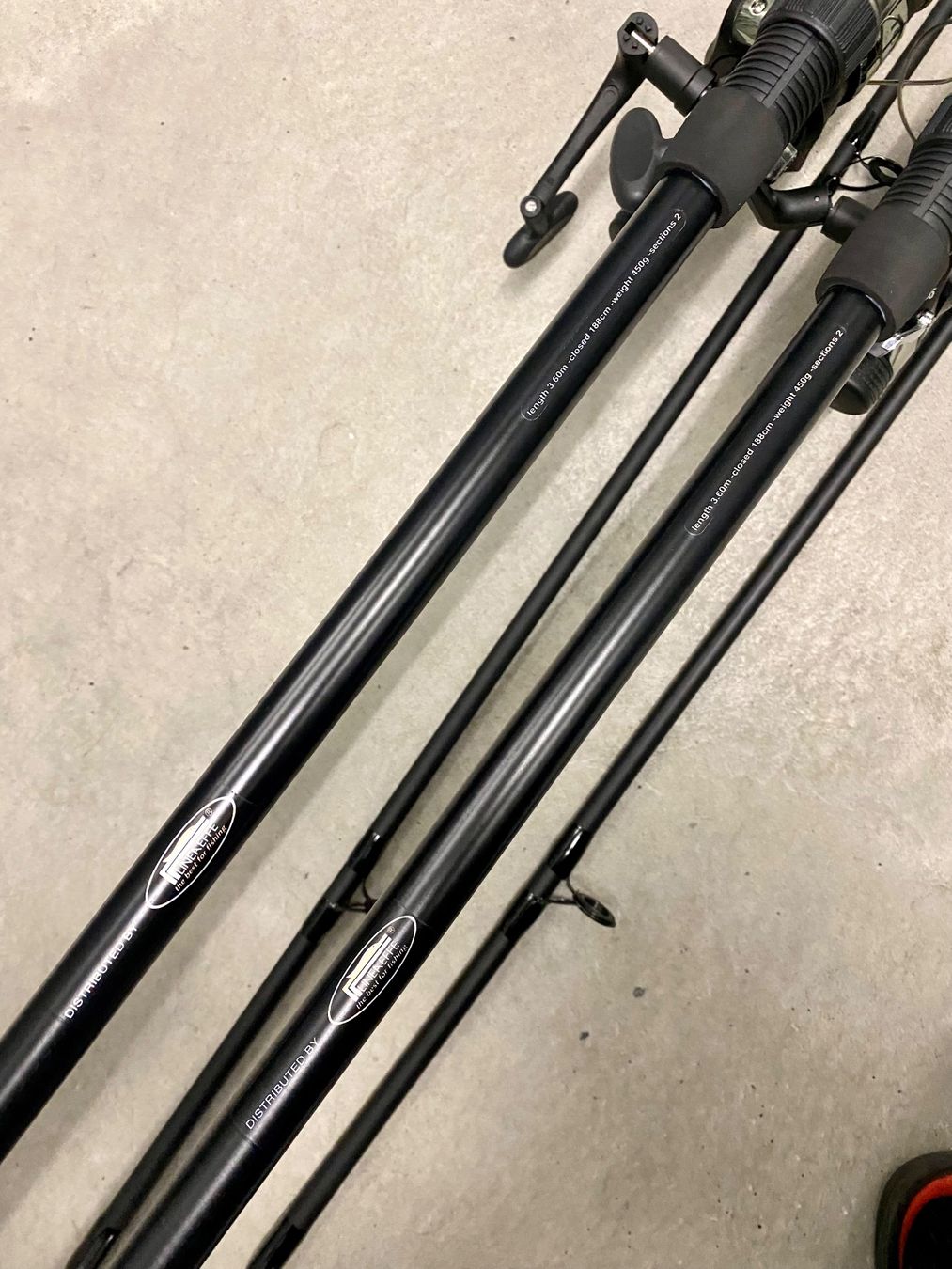 Canne da pesca: 2x Karpfenruten Combo 3.60m – Nuovo (secondo la descrizione) da Trimbach venduto da duri.. 3