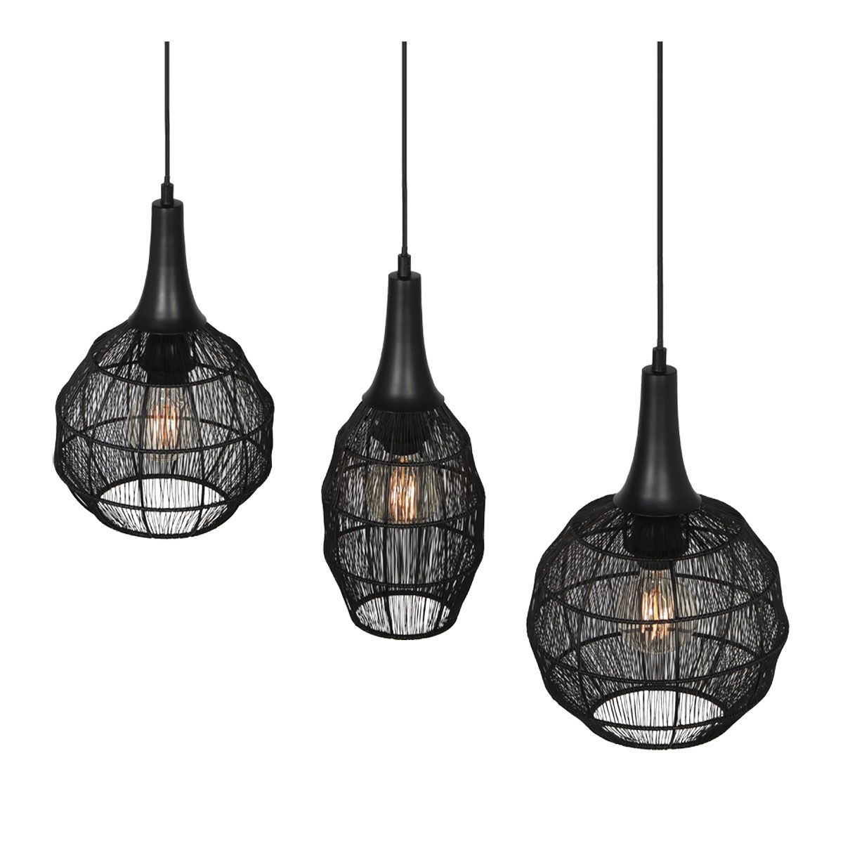 Kronleuchter & Deckenlampen: Pendelleuchte, Schwarz, 86 cm x 26 cm – Neu (gemäss Beschreibung) aus Kreuzlingen von Smart-Light 5