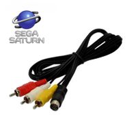 Sega Saturn Composite AV Kabel (fabrikneu)