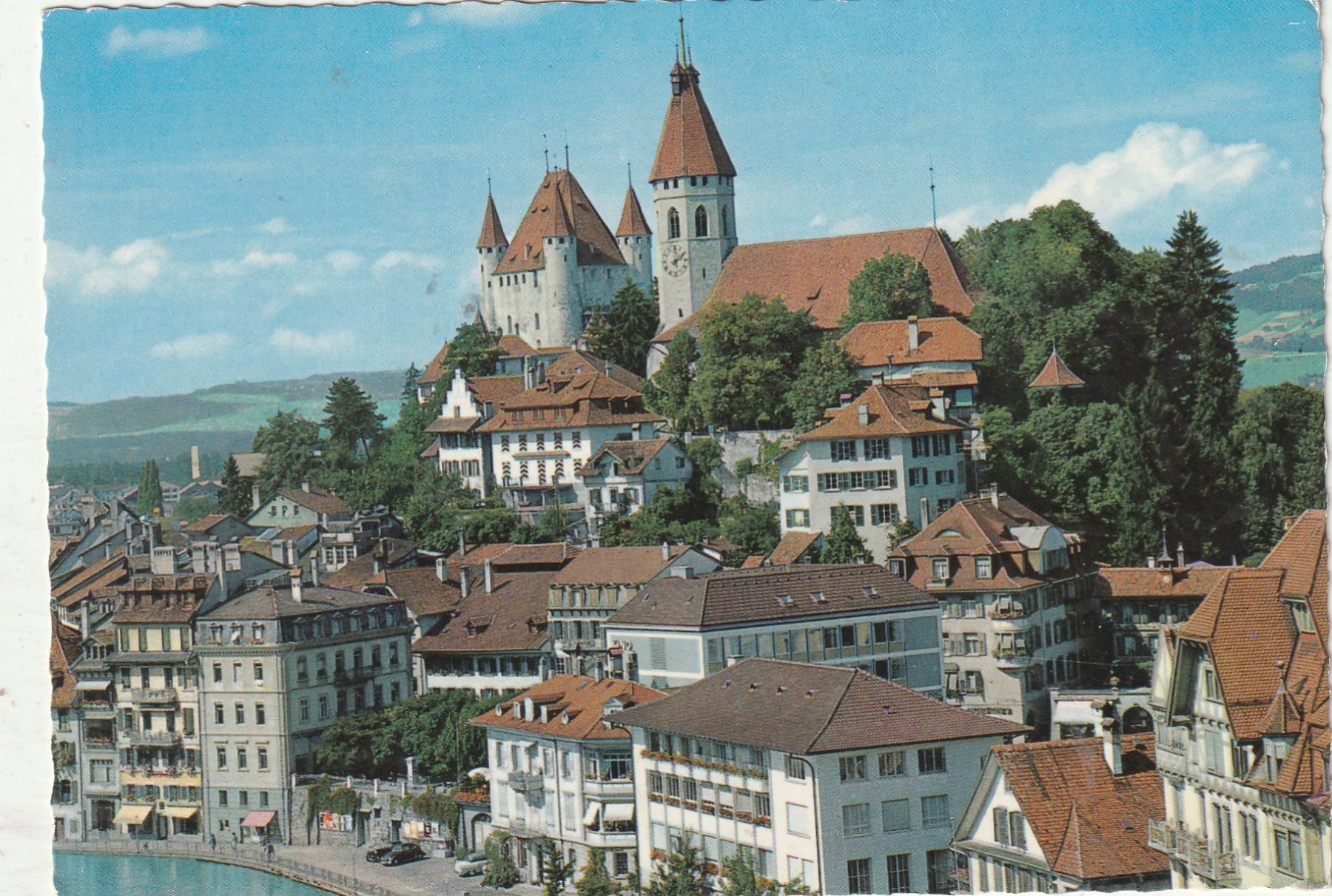 Cartoline postali: Thun – Usato da Lumbrein venduto da made02