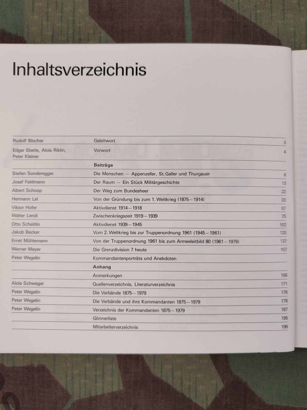 Schweizer Armee Uniformi: Buch, Die 7. Division Geschichte der Ostschweizer Truppen – Usato da Bauma venduto da SwissMilitaria 3