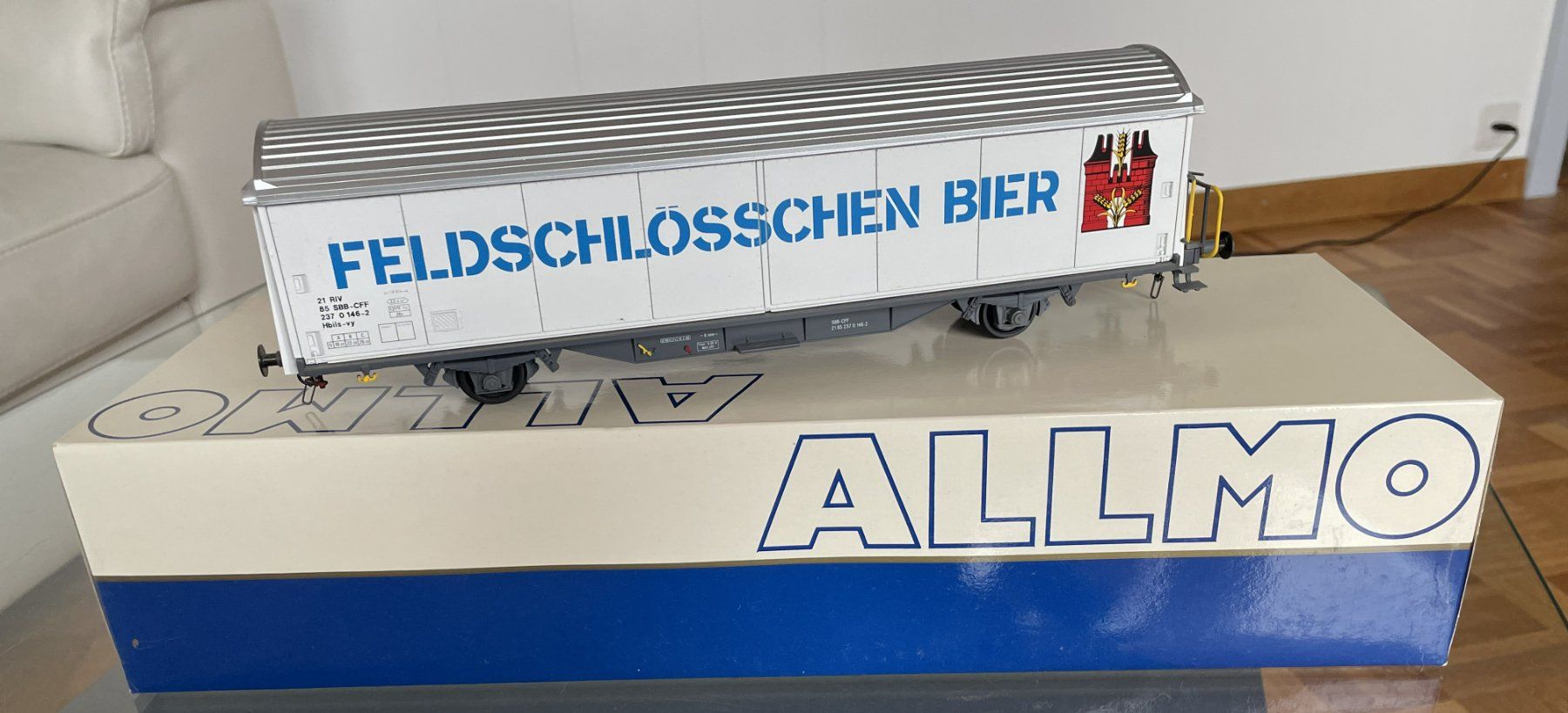 SBB/CFF/FFS Modellini di ferrovie: 3 SBB Hbils von ALLMO Superior Models – Usato da Emmenmatt venduto da BLS-Re425 2