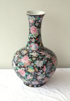 Blumenvase mit Millefiori-Muster Jingdezhen China nach 1950