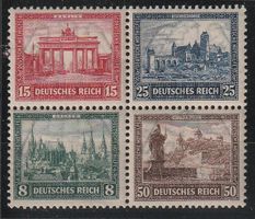 Deutsches-Reich,Marken aus IPOSTA Block Nr.446/49 postfrisch