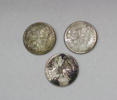 3 Silbermedaillen