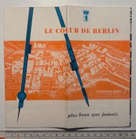 Brochure Le Coeur de Berlin, Stadtzentrum Berlin