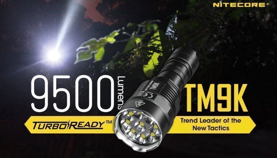Lampen: Nitecore TM9K – Neu und originalverpackt aus Chur von P0WER 2