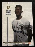 FC Zürich Match Attax Autogrammkarte Cheick Conde signiert!