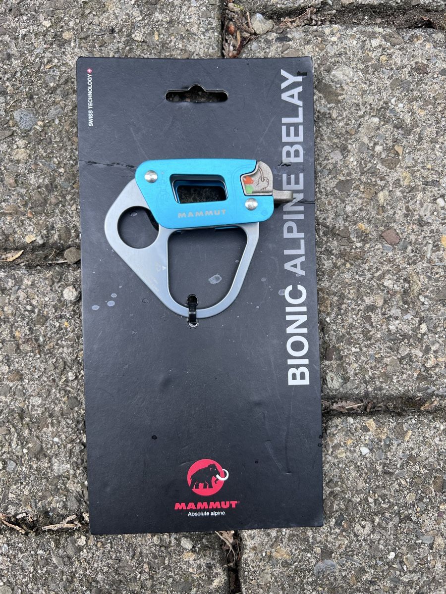 Kletterwände & Klettergriffe: Sicherheitsgerät Mammut Bionic Alpine Belay – Neu und originalverpackt aus Winterthur von Ira_Kolumb 1