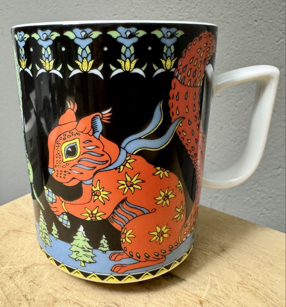 Bopla Tazze: Schöne Bopla MUG Tasse Eichhörnchen – Usato da Rothrist venduto da Luckywinner 1