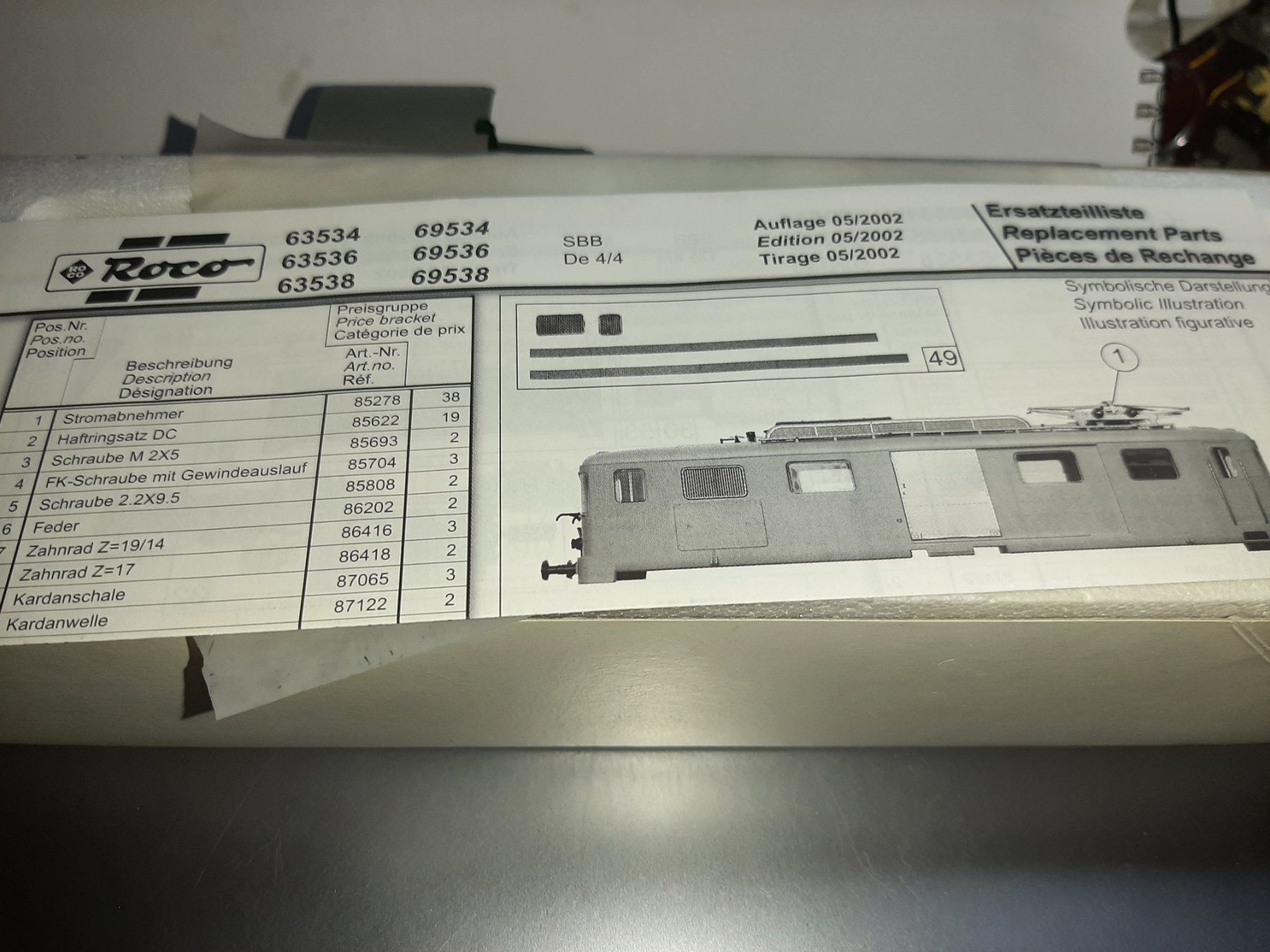 Roco Modellini di ferrovie: ROCO 69538 DIGITAL – Nuovo e nell'imballaggio originale da Avully venduto da RIVALIS 2