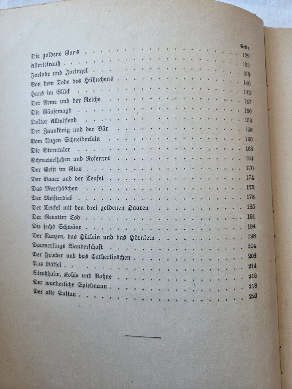 Bücher: Antikes Grimm’s Märchen Buch – Gebraucht aus Bettingen von Wedgetail-Eagle2 3