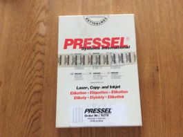 Laser-Copy ,and Inkjet 64,6x33,8 mm Et