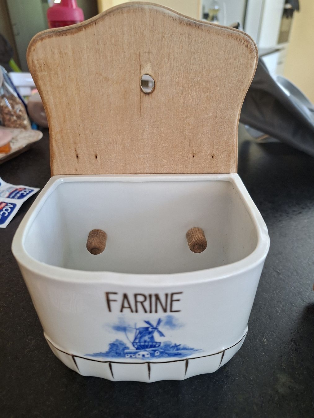 Alle Dekorationen: Farine Landhaus Mehlbox  – Gebraucht aus Meinisberg von MartinaM1972 1