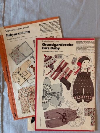 Brigitte Stricken Grundgarderobe fürs Baby 1981
