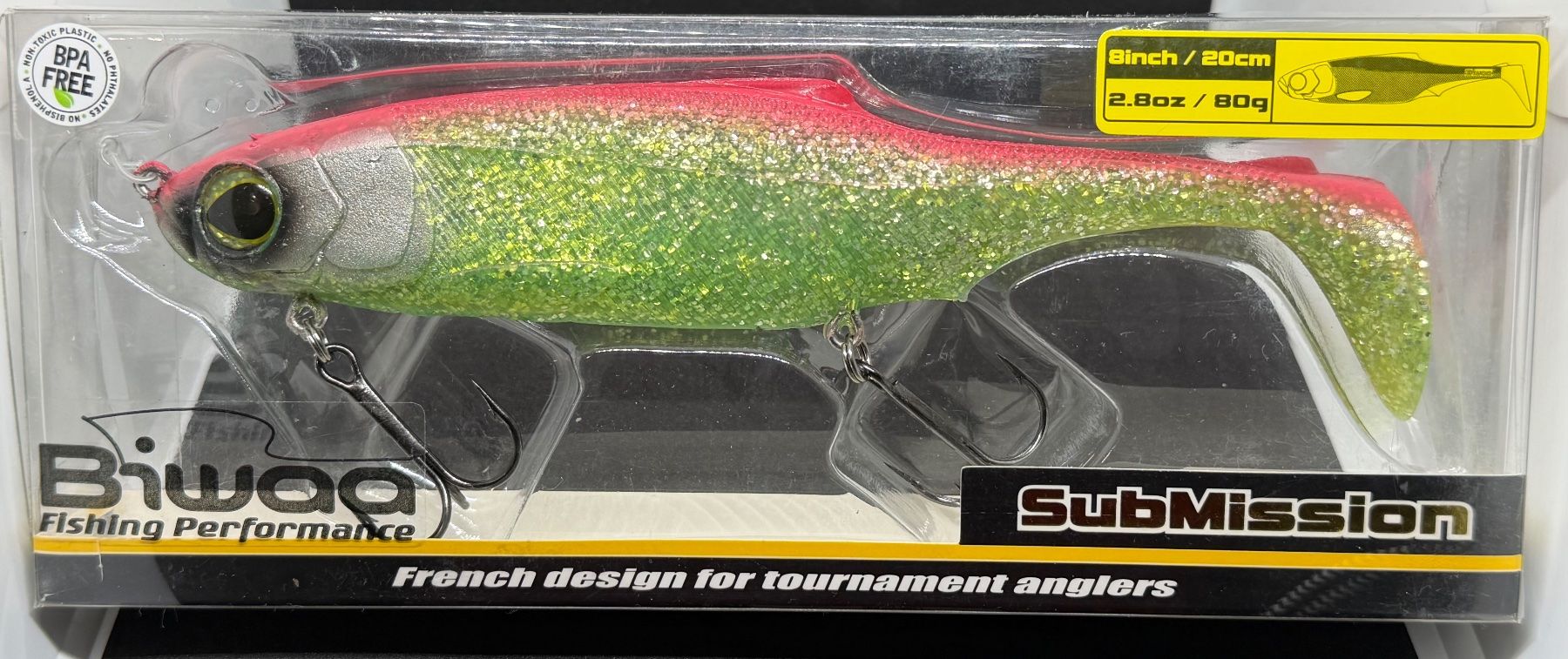 Esche: Biwaa SubMission 8 Slow Sinking - 20 cm, 80 gr – Nuovo e nell'imballaggio originale da Widnau venduto da Fishingtackle_Oggy