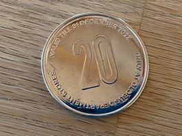 Rarität 20 Franken Globus