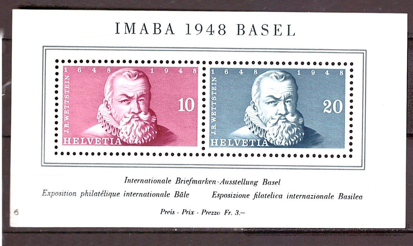 Tutti i francobolli: # 39 --- IMABABLOCK  POSTFRISCH – Nuovo (secondo la descrizione) da Dübendorf venduto da Piero2