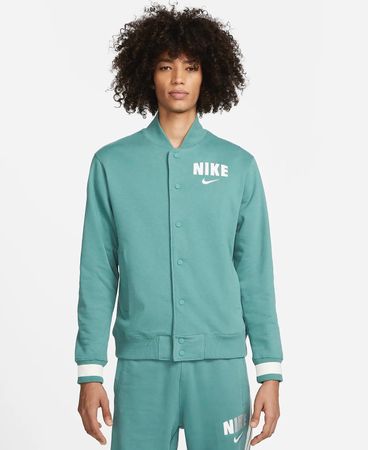 Nike Sportswear Varsity-Retro-Fleece-Jacke für Herren
