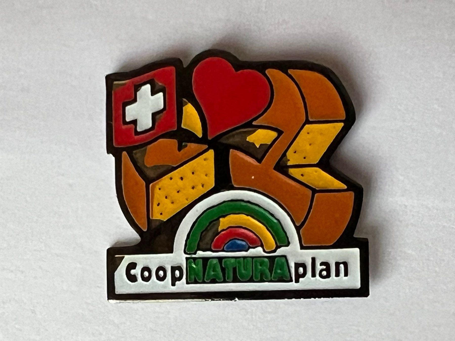 Placchette & Badge: Pins "Coop NATURAplan" - 2 Stk - Neu – Nuovo (secondo la descrizione) da Winterthur venduto da Green-Future 1