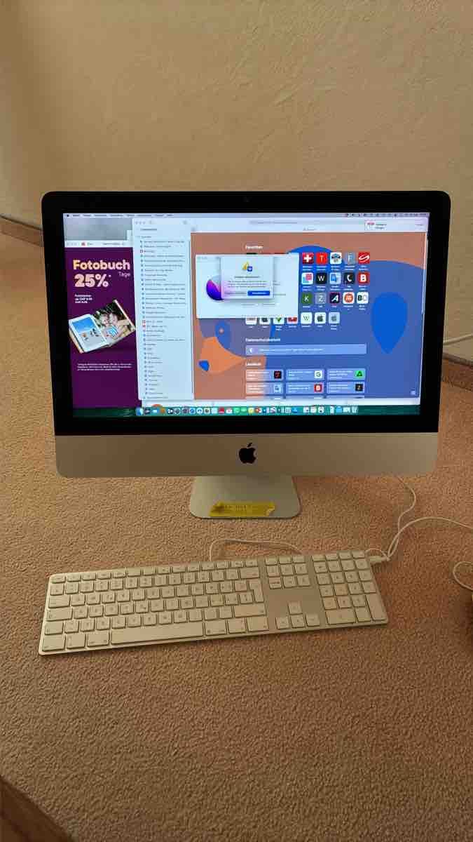 Apple PC: Apple iMac Computer mit Tastatur neuwertig – Usato da Unterägeri venduto da Phil5