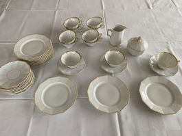 Nymphenburg Pearl Gold Tee-Service