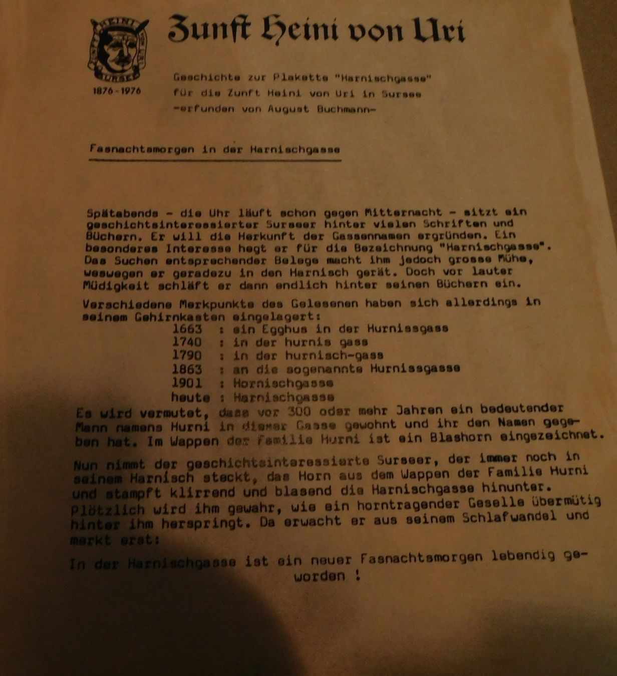 Grafiken & Lithographien: Lithografie limitiert u handsigniert v August Buchmann – Gebraucht aus Sursee von 76 2