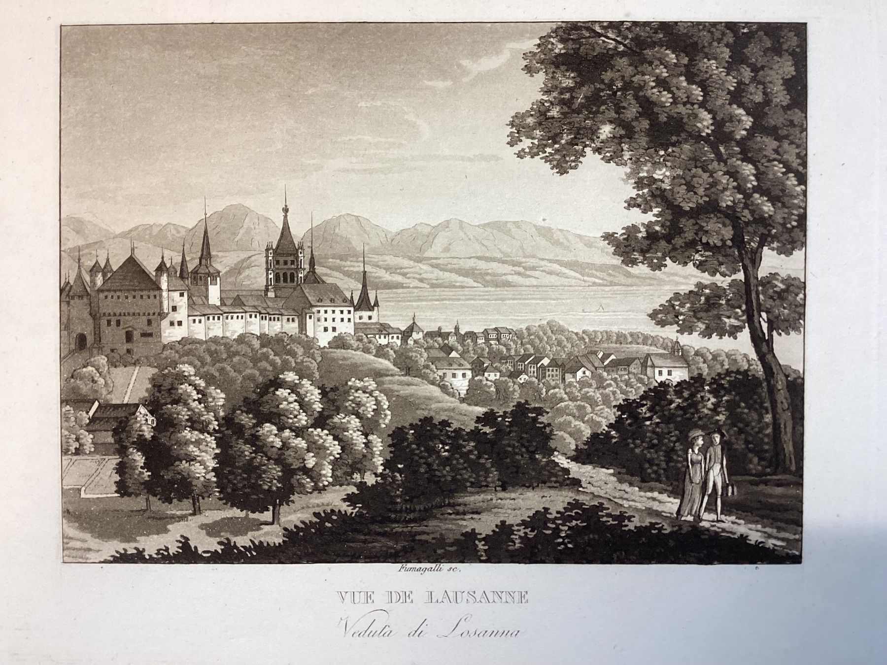Incisioni: Original Stich, Aquatinta, Lausanne – Usato da Eglisau venduto da mar_5rn2 3