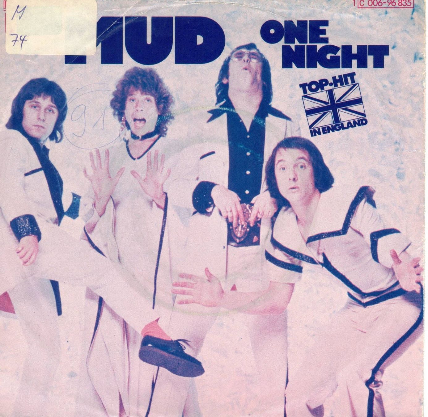 Schallplatten: MUD  --  One Night  Single7 – Gebraucht aus Rheinau von thealbum
