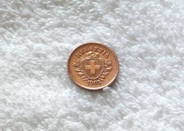 1 centime/Rappen 1908